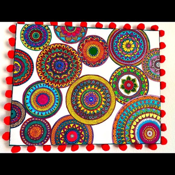 🏵🏵Chakras of life 🏵🏵- (Original) painting - Picture 2 of 6